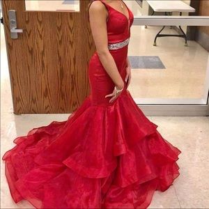 Red prom Dress